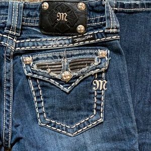 MissMe Boot Cut Mid rise Jeans Size 26